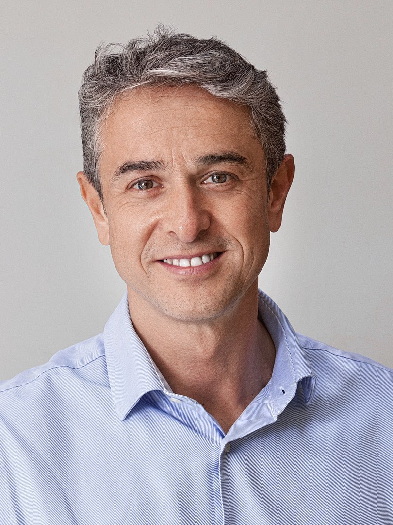 Headshot man Leader Team of a corporate in restful actitude